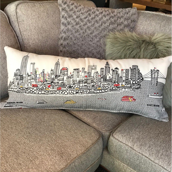 NYC Daytime Pillow