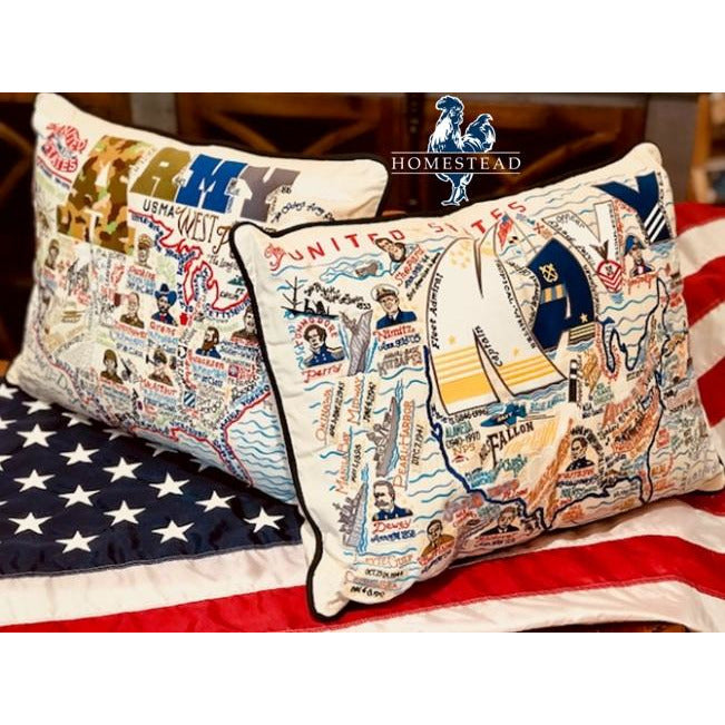 Us 2024 navy pillow