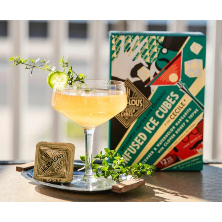 The Cecile, Herb & Lou's Infused Cubes for Cocktails,  Product  Review + Ordering