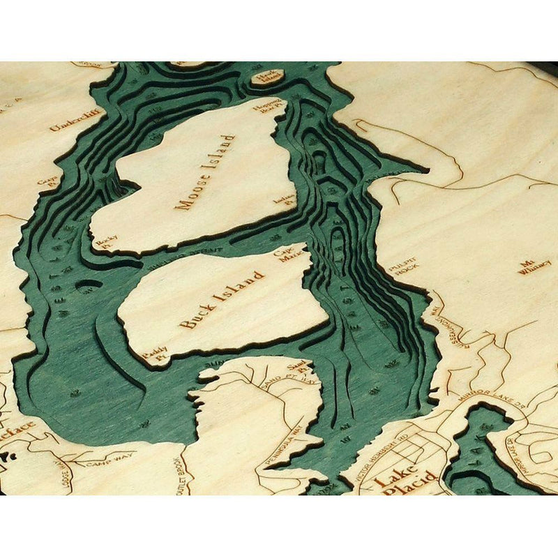 Lake Placid NY Map
