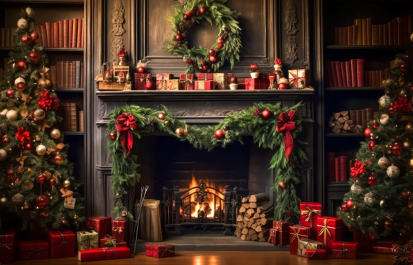 Tips for decorating your mantel for the holidays.
