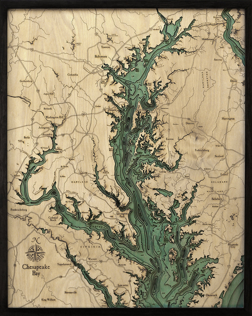 Chesapeake Bay map