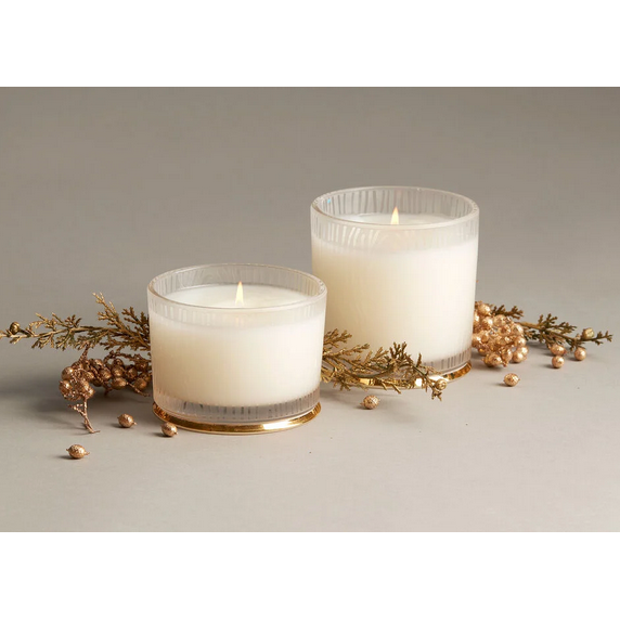 FFr Frosted Wood Grain Candle