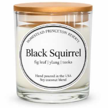 Black Squirrel Candle
