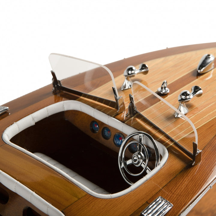 Triple Cockpit Boat Model