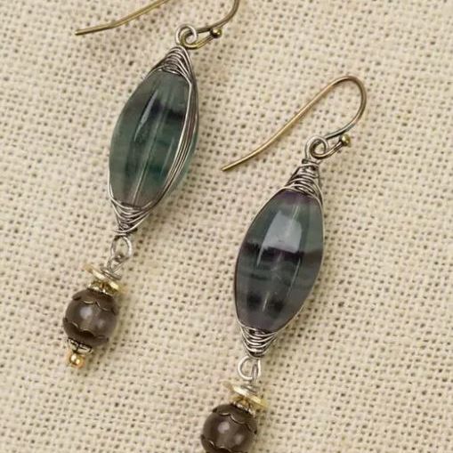 Aspire Herringbone Earrings