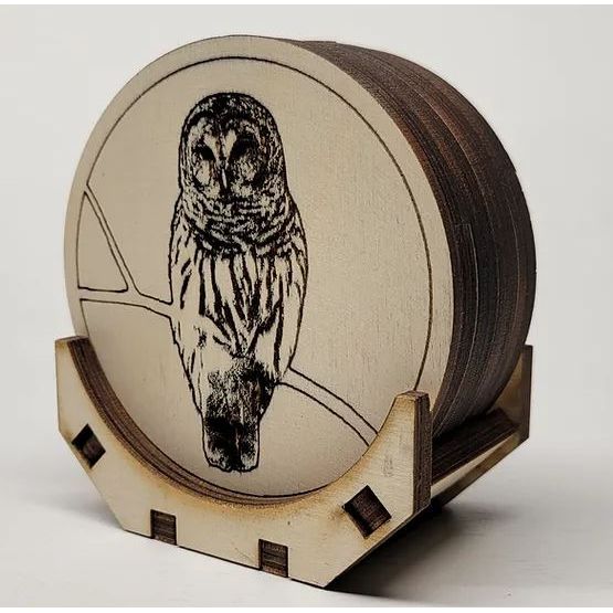 Owl Coaster Set