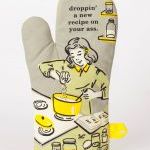 Droppin' A Recipe Oven Mitt