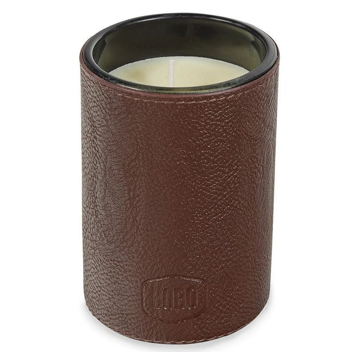 Woody Spice Brown Candle