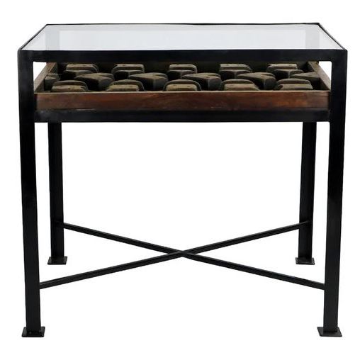 Concrete Mold Side Table