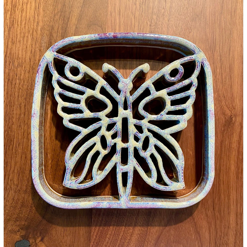 Sunrise Butterfly Trivet