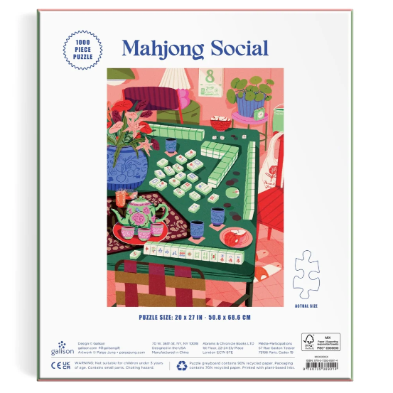 Mahjong Social Puzzle