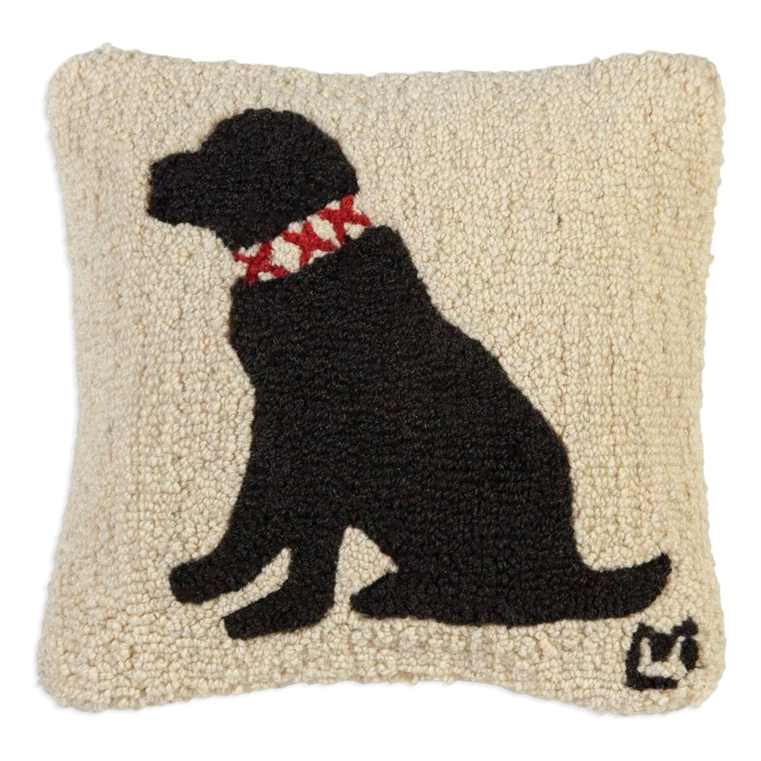 Duke Black Lab Pillow