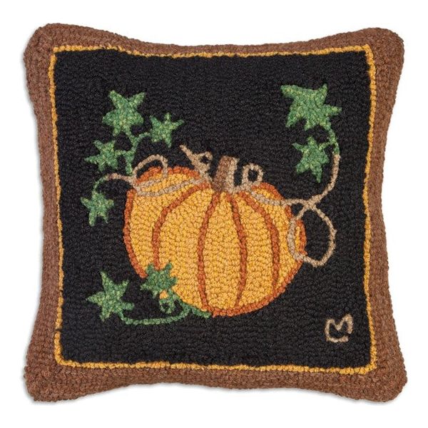 Golden Pumpkin Pillow