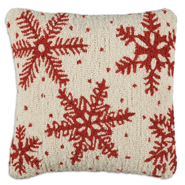 Icy Flakes Pillow