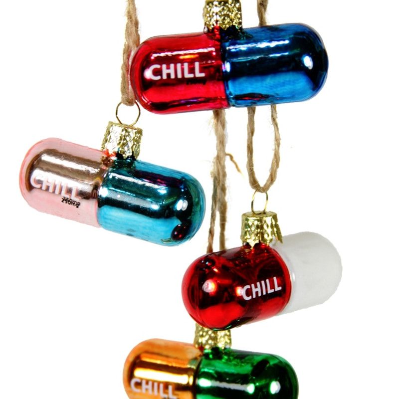 Chill Pills Ornament