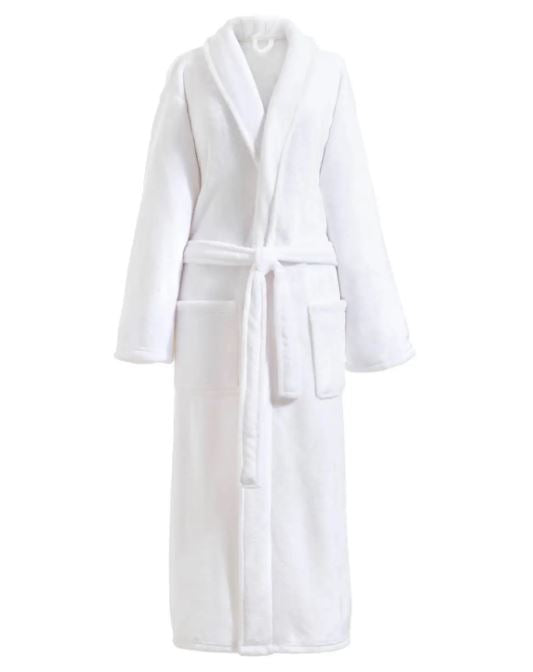 Ivory Wonderland Fleece Robe