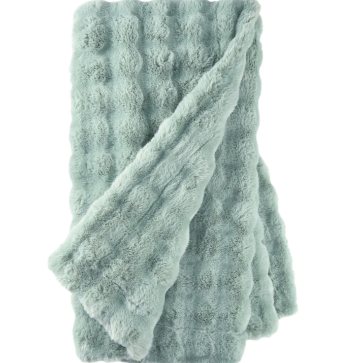 Faux Mineral Throw