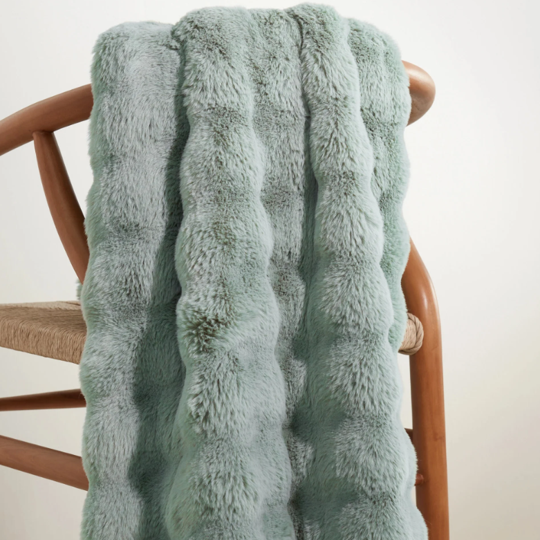 Faux Mineral Throw