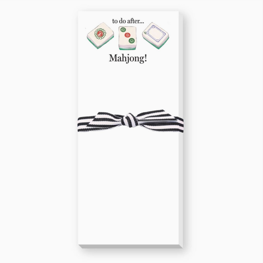 Do After Mahjong Notepad