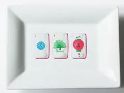 Mini Mahjong Crest Dish