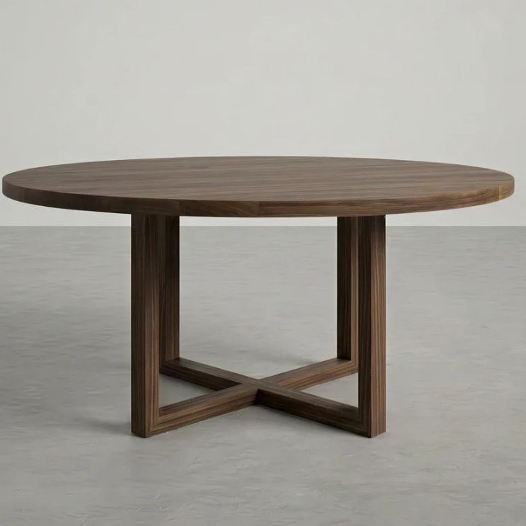 Nassau Dining Table - 60" Walnut