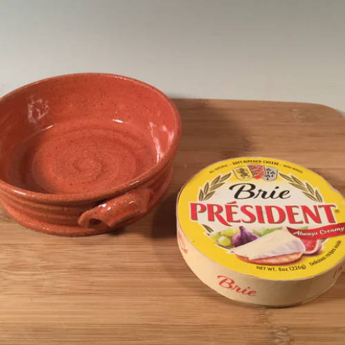 Coral Mini Pie Pan/Brie Baker