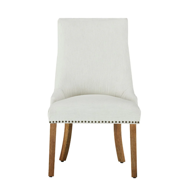 Brooke Side Chair- Washable White