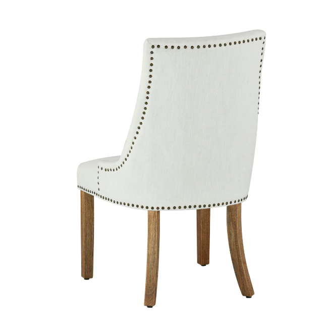 Brooke Side Chair- Washable White