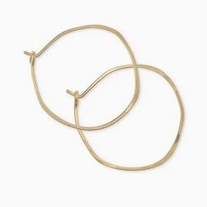 GF MINIMAL HOOP SM ORGANIC CIRCLE