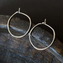 GF MINIMAL HOOP SM ORGANIC CIRCLE