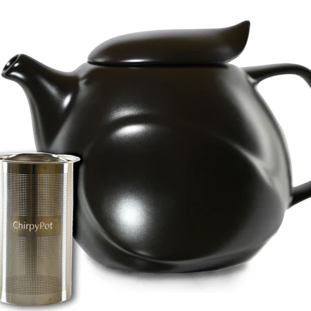 Chirpy Teapot Matte Black