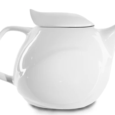 Chirpy Teapot White