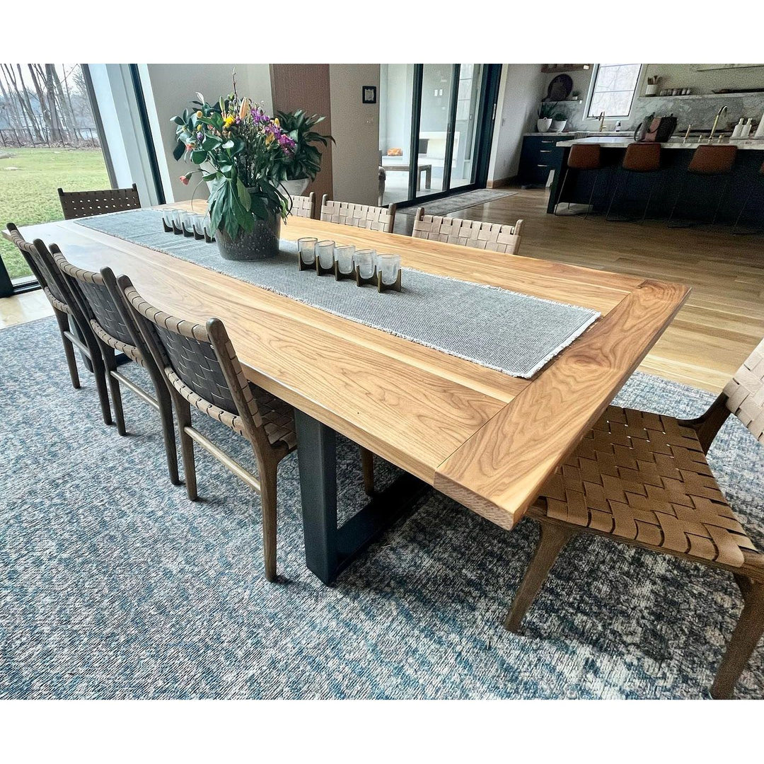 Walnut Urban Farmhouse Table 40"X7'