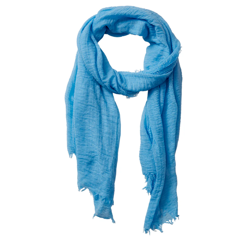 Light Blue Soft Scarf