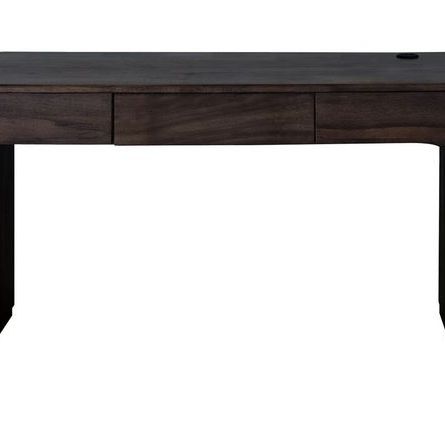 Dark Mezquite 3 Drawer Desk