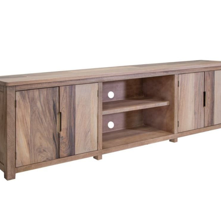 Natural Parota 93" TV Stand