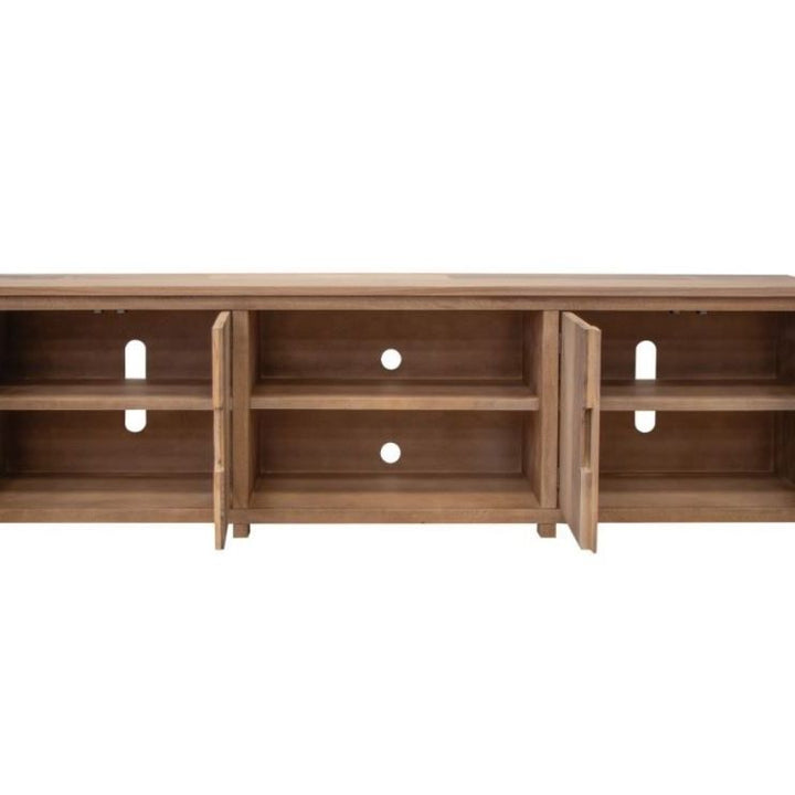 Natural Parota 93" TV Stand