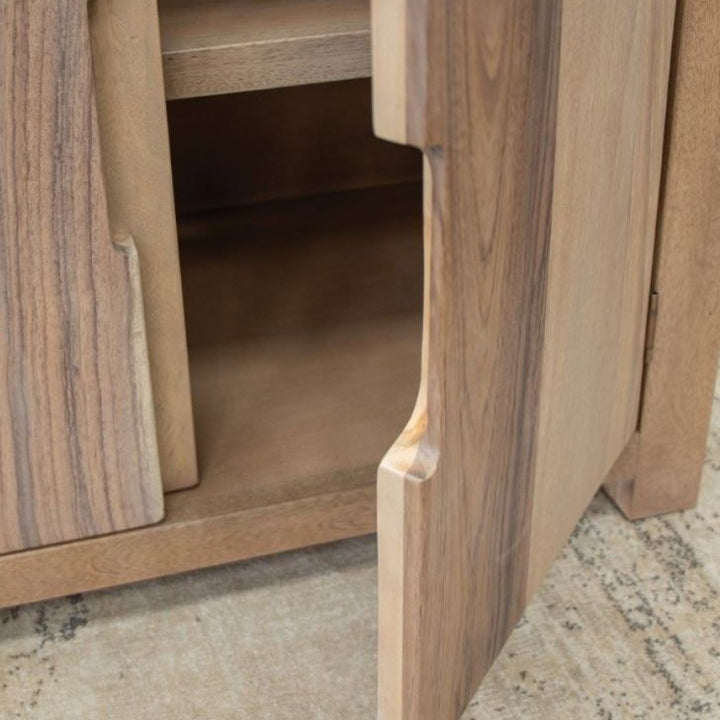 Natural Parota 93" TV Stand