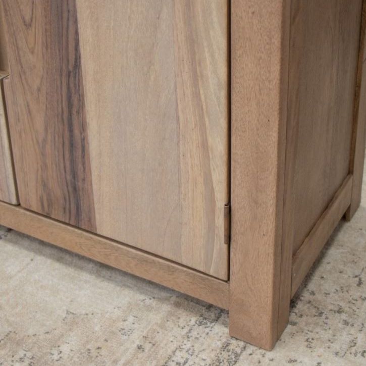 Natural Parota 93" TV Stand