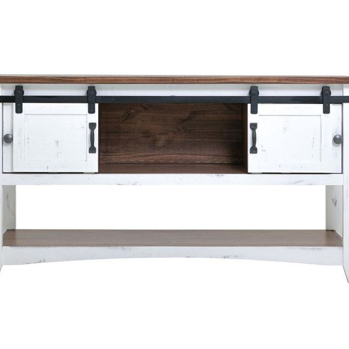 Farmhouse Sofa Table White