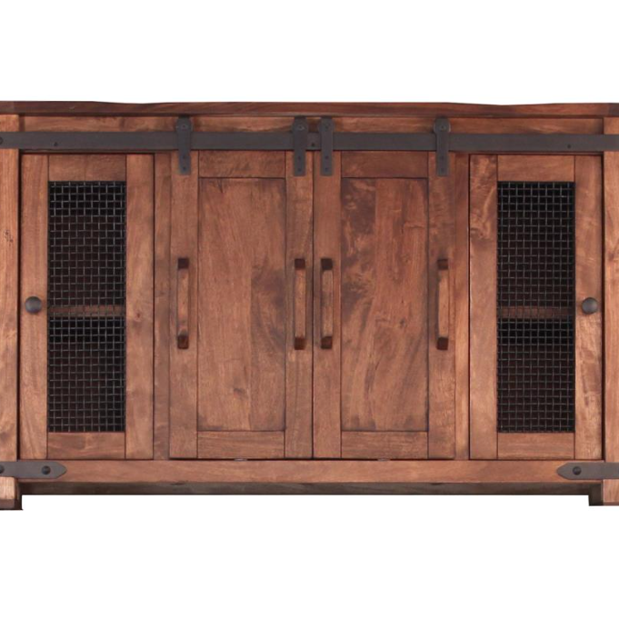 60" Perotta TV Stand with Doors