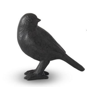 Black Resin Birds