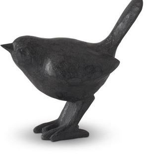 Black Resin Birds