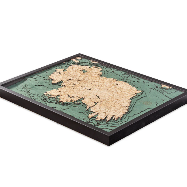 Ireland Map 24.5X31 Lg