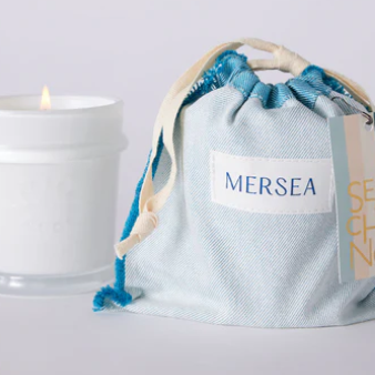 Sea Change Glass Candle