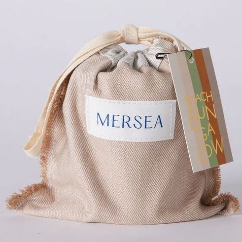 Beach Bungalow Sandbag Candle