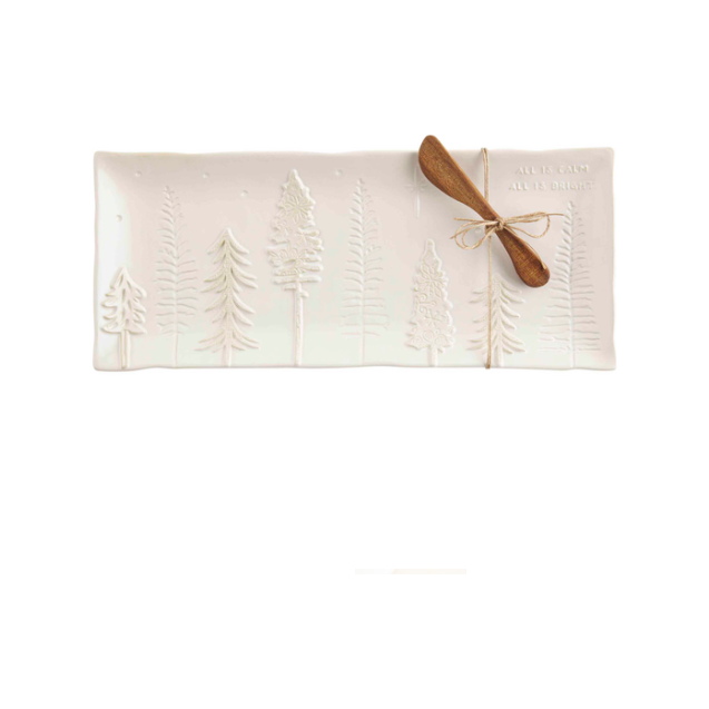 White Christmas Hostess Set