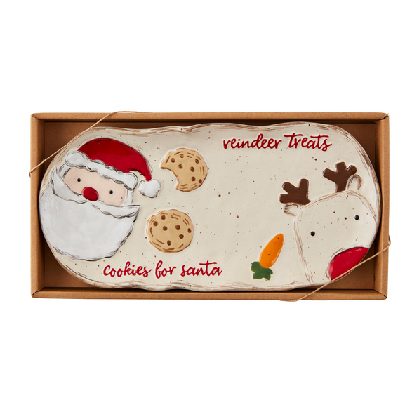 Santa and Reindeer Treats Platter