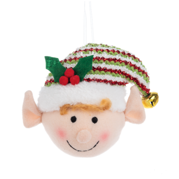 Plush Christmas Icon Ornament